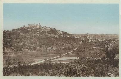 / CPA FRANCE 26 "Montségur sur Lauzon, vue d'ensemble du vieux village"