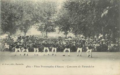 / CPA FRANCE 13 "Arles, fêtes provençales"