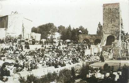 / CARTE PHOTO FRANCE 13 "Arles, tribunes"