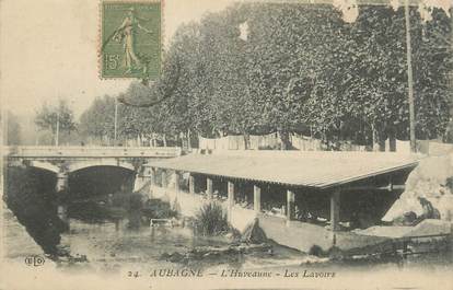 / CPA FRANCE 13 "Aubagne, l'Huveaume, les lavoirs"