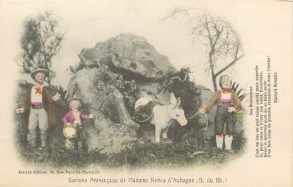 / CPA FRANCE 13 "Aubagne, santons provençaux de Mme Neveu"