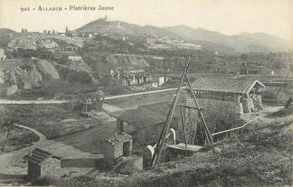 / CPA FRANCE 13 "Allauch, platrières Jouve"