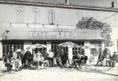 / CPSM FRANCE 13 "Bouc Bel Air, café de la place"