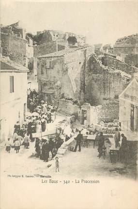 / CPA FRANCE 13 "Les Baux, la procession"