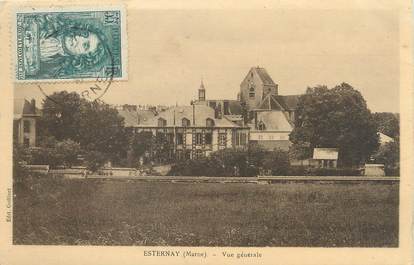 / CPA FRANCE 51 "Esternay, vue générale"