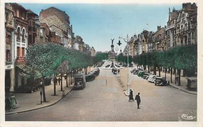 / CPSM FRANCE 51 "Reims, la place d'Erlon" / FONTAINE