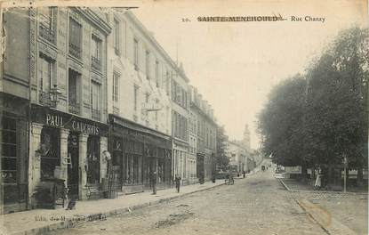 CPA FRANCE 51 "Sainte Menehould, rue Chanzy"