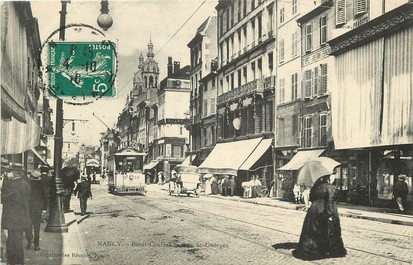 CPA FRANCE 54 "Nancy, Point central et rue Saint Georges