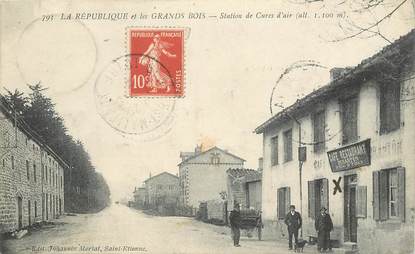 CPA FRANCE 42 "La République et les Grands Bois, station de cures d'air"