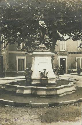 / CARTE PHOTO FRANCE 13 "Chateaurenard" / FONTAINE