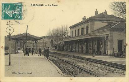 / CPA FRANCE 13 "Gardanne, la gare "