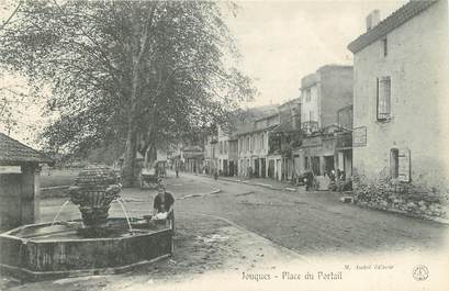 / CPA FRANCE 13 "Jouques, place du Portail"