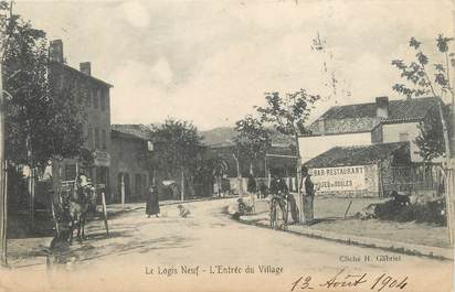 / CPA FRANCE 13 "le logis neuf, l'entrée du village"