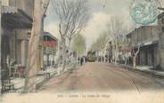 13 Bouch Du Rhone / CPA FRANCE 13 "Luynes, le centre du village" / TRAMWAY