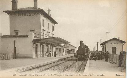 / CPA FRANCE 13 "Istres, la gare "