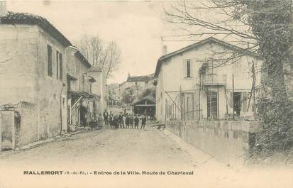 / CPA FRANCE 13 "Mallemort, entrée de la ville"