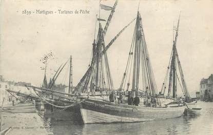 / CPA FRANCE 13 "Martigues, tartanes de Pêche"