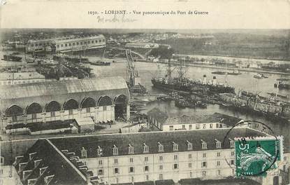 CPA FRANCE 56 "Lorient, vue panoramique du Port de Guerre"