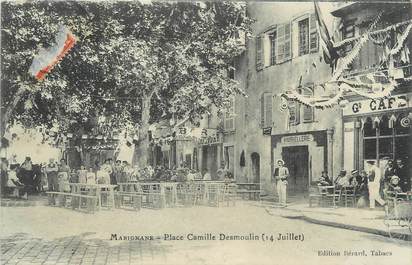 / CPA FRANCE 13 " Marignane, place Camille Desmoulin "