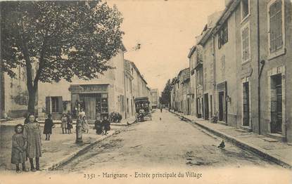 / CPA FRANCE 13 "Marignane, entrée principale du village "