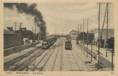 / CPA FRANCE 13 "Miramas, la gare"