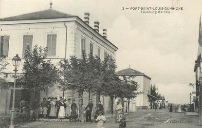 / CPA FRANCE 13 "Port Saint Louis du Rhône, faubourg Hardon"