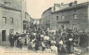 42 Loire CPA FRANCE 42 "Rozier Cotes d'Aurec, arrivée au marché"