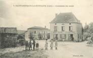 42 Loire CPA FRANCE 42 "Saint Germain la Montagne, croisement des routes"