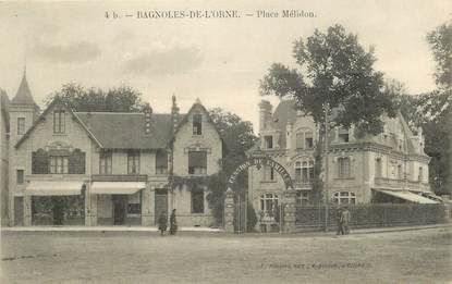 CPA FRANCE 61 "Bagnoles de l'Orne, Place Mélidon"