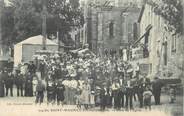 42 Loire CPA FRANCE 42 "Saint Maurice en Gourgois, place de l'Eglise"