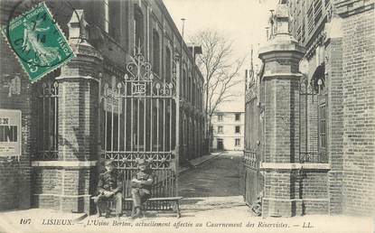 / CPA FRANCE 14 "Lisieux, l'usine Berton"