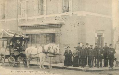 CPA FRANCE 42 "Saint Just en Chevalet, Postes et télégraphes"