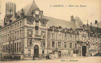 / CPA FRANCE 14 "Lisieux, hôtel des postes"