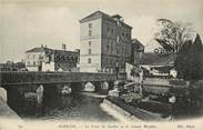 61 Orne CPA FRANCE 61 "Alençon, le pont de la Sarthe et le grand moulin"