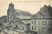 14 Calvado / CPA FRANCE 14 "Lisieux, la Halle au Beurre et l'église Saint Jacques"