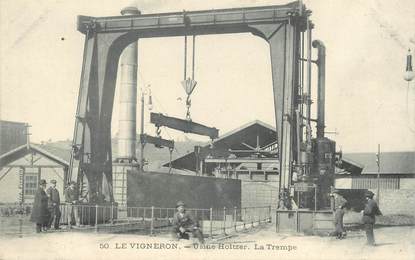 CPA FRANCE 42 "Le Vigneron, Usine Holtzer, la Trempe" / MINE