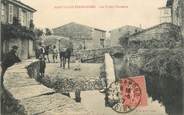 42 Loire CPA FRANCE 42  "Saint Genis Terre Noire, les Fossés d'enceinte"
