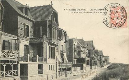 CPA FRANCE 62 "Le Touquet Paris Plage, boulevard de la mer"