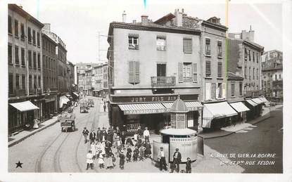 CPA FRANCE 42  "Rive de Gier, la  rue Feloin" / Ed. Etoile