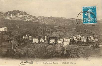 CPA FRANCE 20 "Corse, village de Cardo"