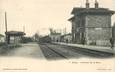 CPA FRANCE 91 "Orsay, intérieur de la gare" / TRAIN