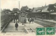 91 Essonne CPA FRANCE 91 "Corbeil, intérieur de la gare" / TRAIN