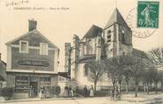 91 Essonne CPA  FRANCE 91 "Champcueil, place de l'Eglise"