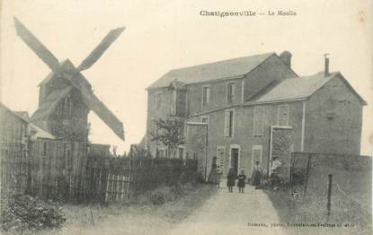CPA  FRANCE 91 "Chatignonville, le moulin"
