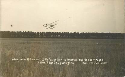 CARTE PHOTO FRANCE 91 "Etampes" / AVIATION