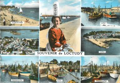 / CPSM FRANCE 29 "Souvenir de Loctudy"