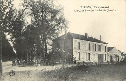 CPA FRANCE 94 "Boissy Saint Léger, Restaurant, Pr. Pillon"