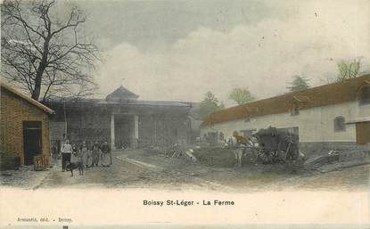 CPA FRANCE 94 "Boissy Saint Léger, une ferme"