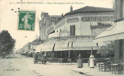 CPA FRANCE 92 "Grand Montrouge, café"