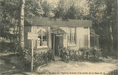 CPA FRANCE 92 "Chaville, bureau de l'agence Dubois à la sortie de la gare"